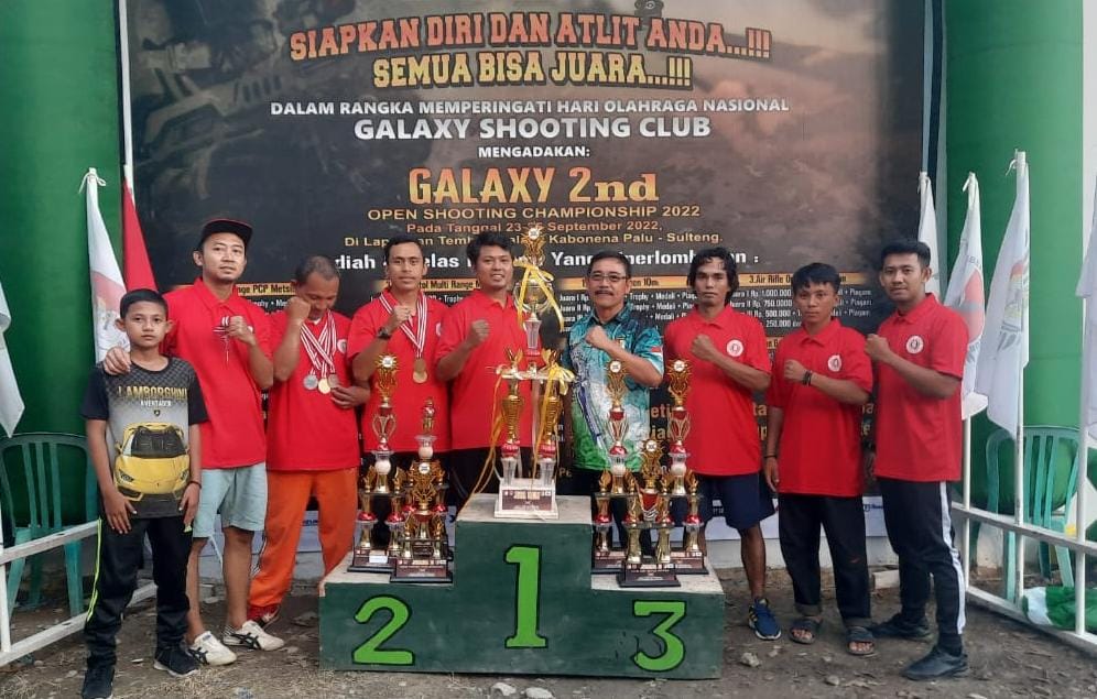 Sisihkan Tuan Rumah, Semen Tonasa Shooting Club Juara Umum Galaxy Open Championship￼