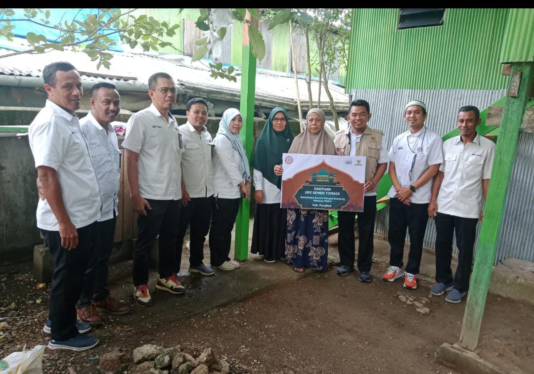 UPZ PT Semen Tonasa, Rehab Rumah Guru Mengaji Kampung serta Bantu Alqur’an