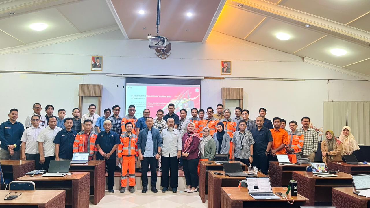 PT Semen Tonasa meningkatan Legal Awareness Bagi Karyawan dengan menggelar diklat Legal for Non Legal