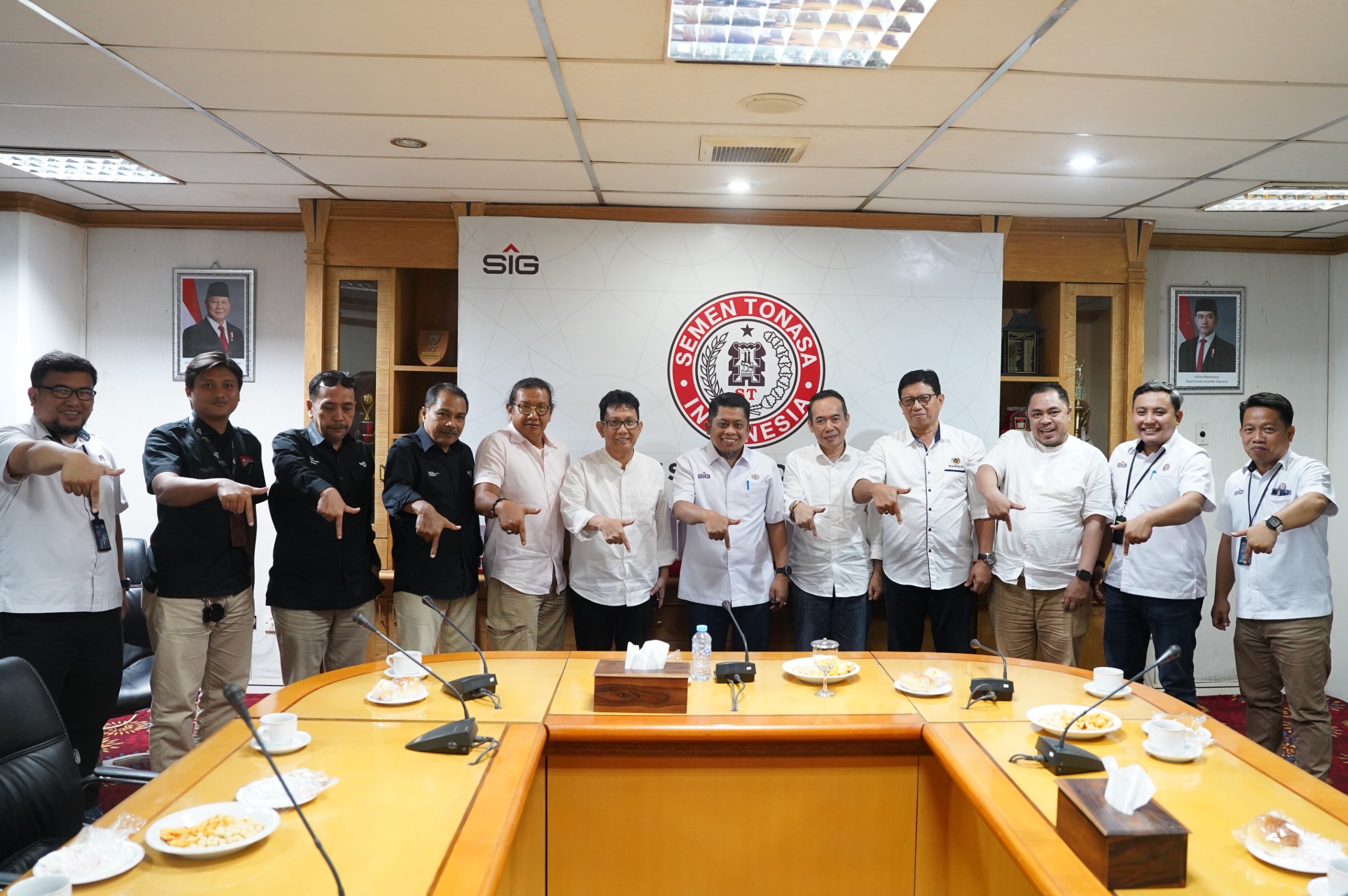 Dirut Semen Tonasa Terima Audiensi PWI Sulsel, Perkuat Sinergi dan Kolaborasi